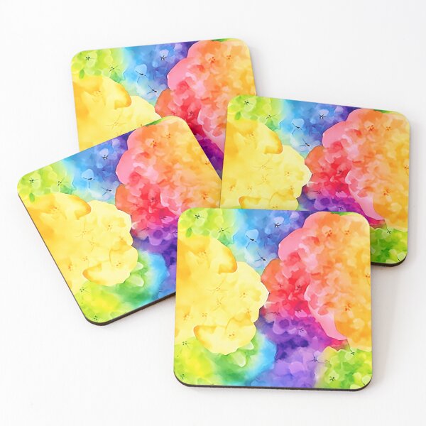 Item preview, Colorful Hydrangeas Rainbow designed and sold by Michele Bergh.
