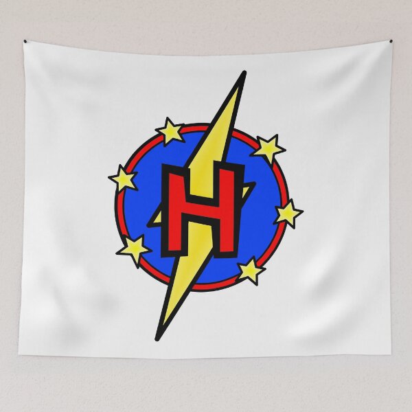 Item preview, Super Letter H - Superhero designed and sold by AMagicalJourney.