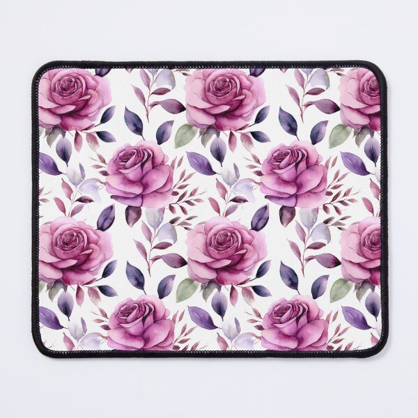 Item preview, watercolor violet roses designed and sold by RavenWrangler.