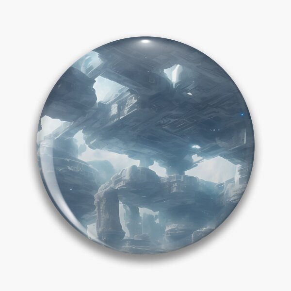 Item preview, Mysterious Alien Metropolis designed and sold by ChromoAI.