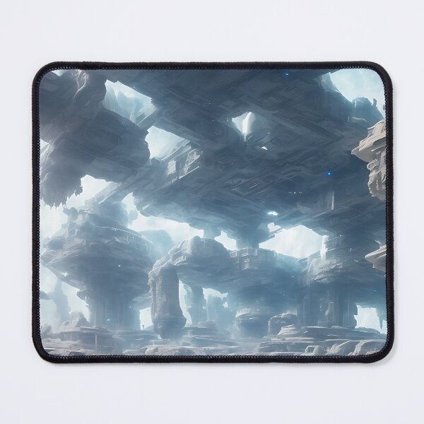 Item preview, Mysterious Alien Metropolis designed and sold by ChromoAI.