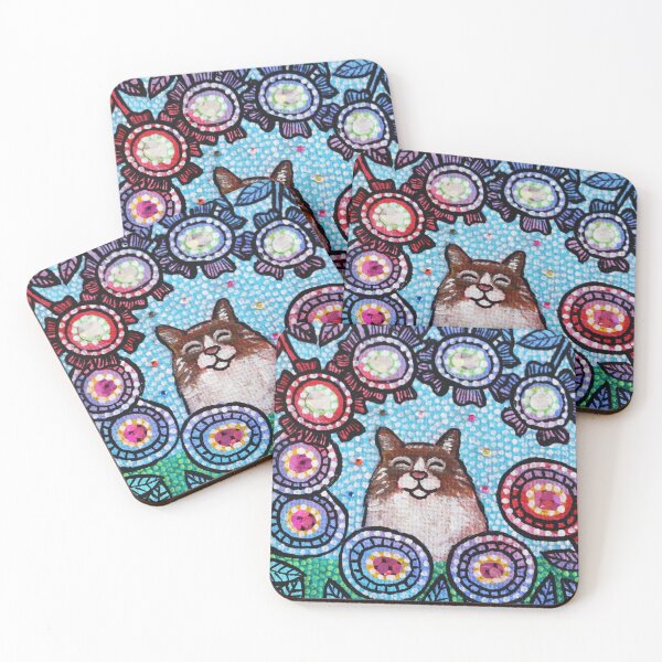 Item preview, Garden Loving Ragdoll Cat designed and sold by ManonElmendorp.