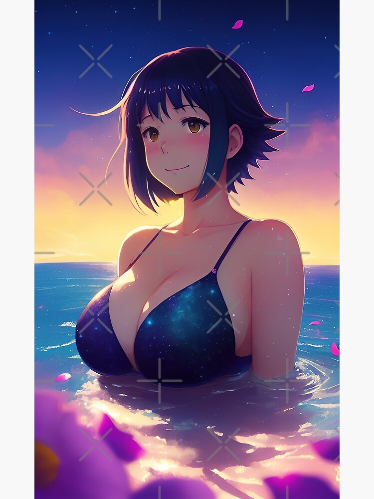 Anime girl bathing suit on sale