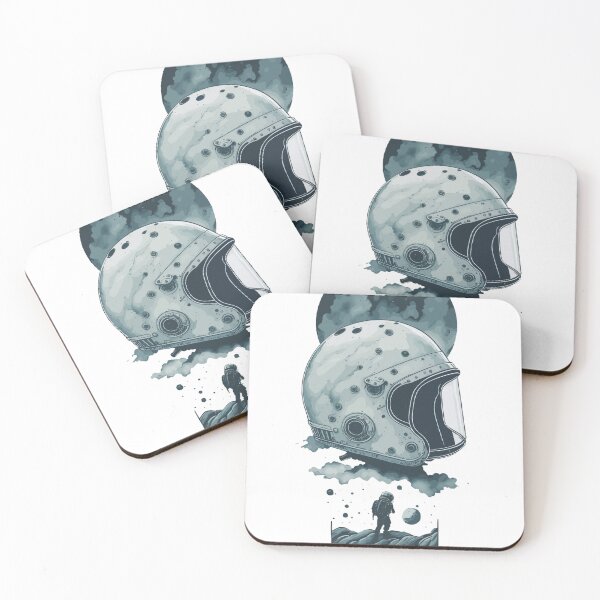Item preview, Space Helmet And Astronaut in Space designed and sold by Cravio.