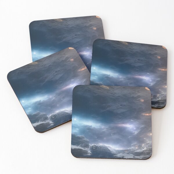Item preview, Enigmatic Alien Enclave designed and sold by ChromoAI.