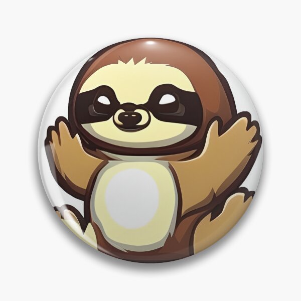 Item preview, Happy Sloth Sticker designed and sold by MMediaDesigns.
