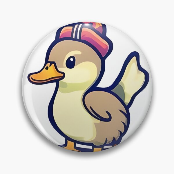Item preview, Duck Beanie Sticker designed and sold by MMediaDesigns.