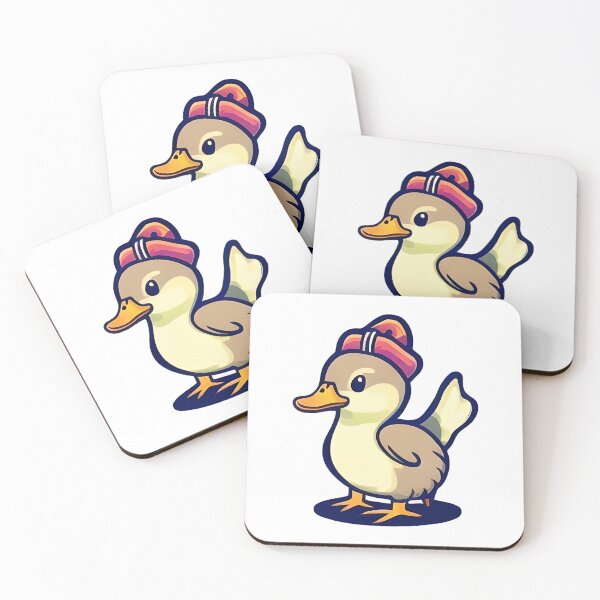 Item preview, Duck Beanie Sticker designed and sold by MMediaDesigns.