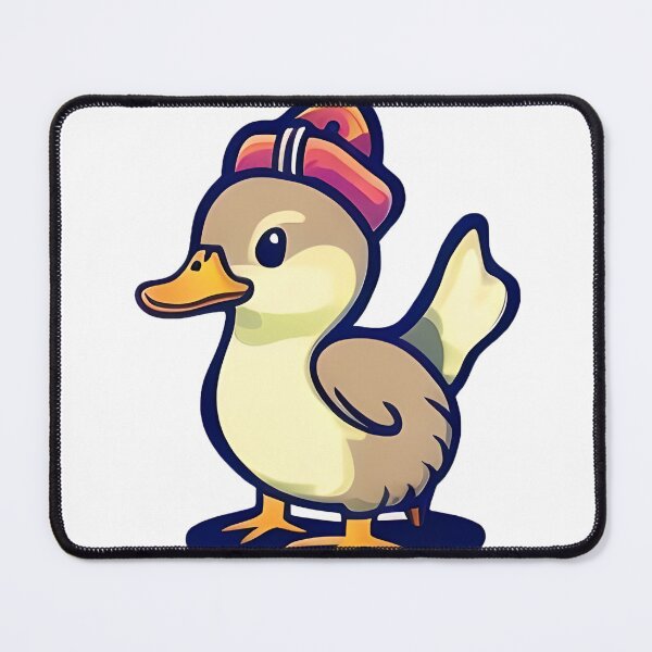 Item preview, Duck Beanie Sticker designed and sold by MMediaDesigns.