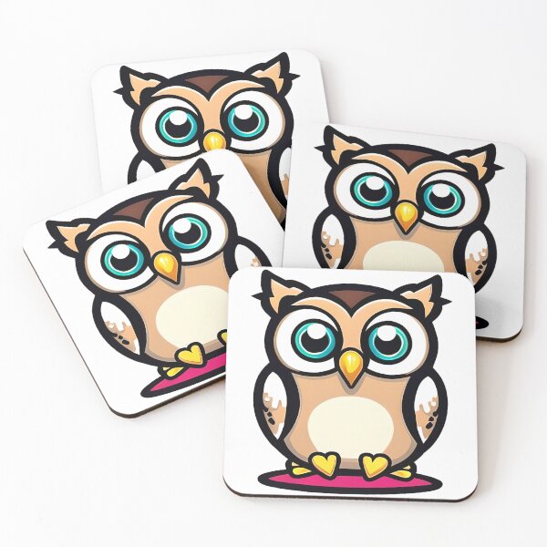 Item preview, Cute Owl Sticker designed and sold by MMediaDesigns.