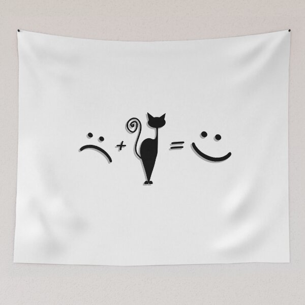 Item preview, Sad Face Plus Kitten Equals Smile Face designed and sold by hemp3x.