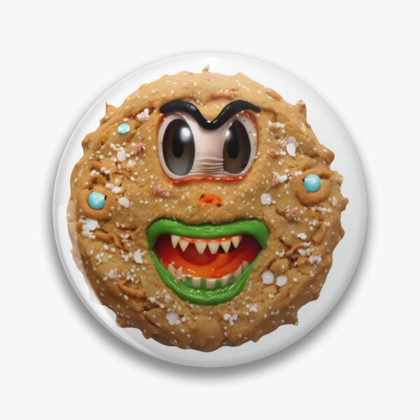 Item preview, Freddy the Angry Tupperware Cookie Monster designed and sold by SheepAttack.