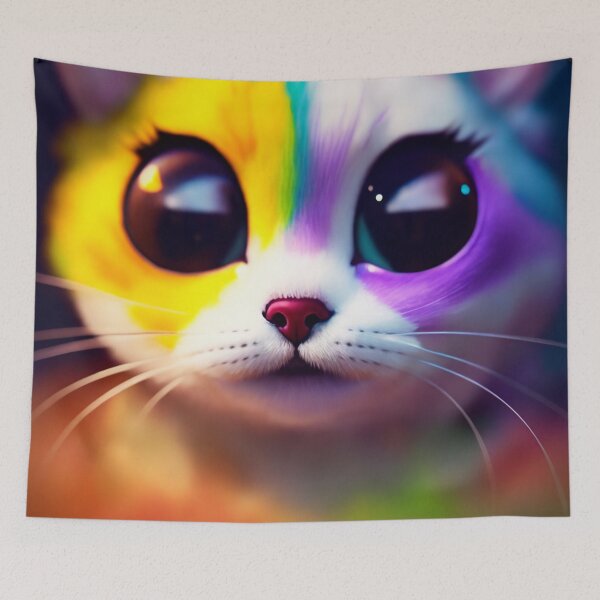 Item preview, Cute Cat Miaw 502 designed and sold by Hyper-Store.