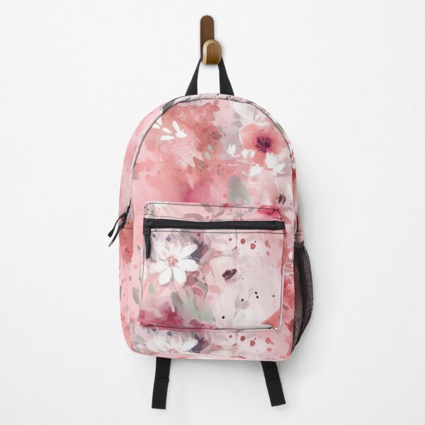 Artikelvorschau, Aquarell rosa und weißes Blumenmuster entworfen und verkauft von john-ki.