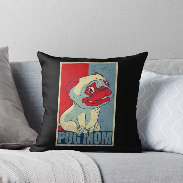 Item preview, Funny Pug Mom designed and sold by Africanob.