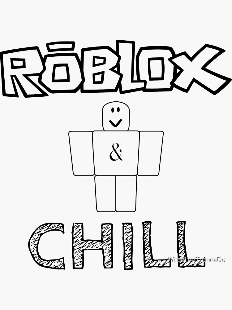 Roblox Avatar  Sticker for Sale by whatcryptodo