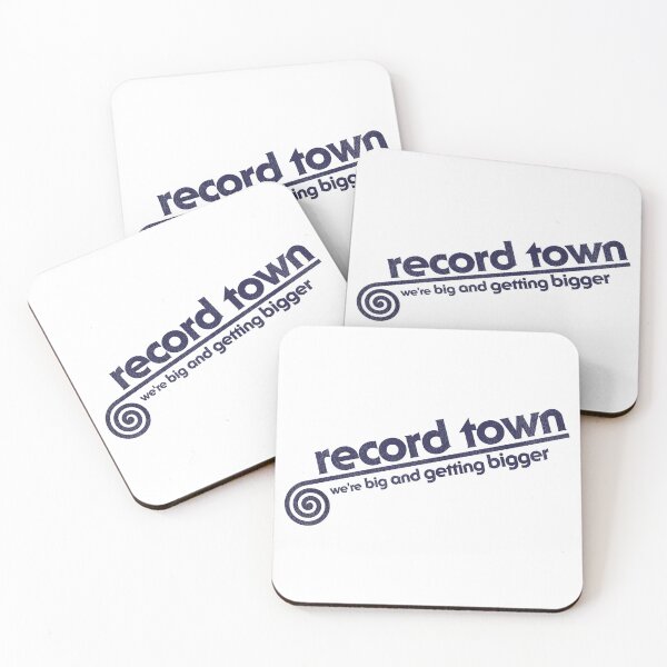 Item preview, Record Town Defunct 80s Music Store designed and sold by ourkid.
