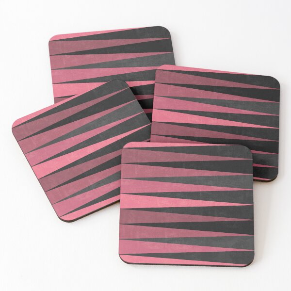 Item preview, Pink geometric Black  designed and sold by The Lines.