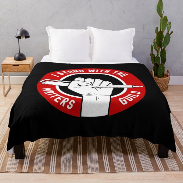 Item preview, I stand with the Writers Guild of America  WGA on Strike designed and sold by Designer-Girl.