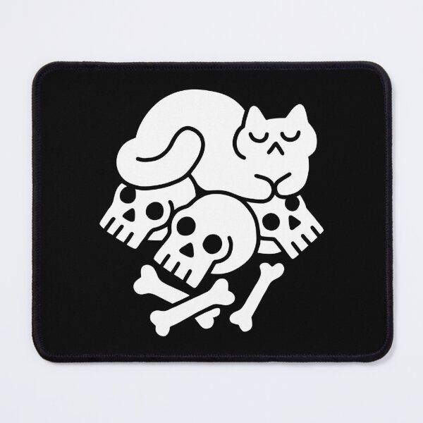 Item preview, Catnap on a Pile of Bones designed and sold by obinsun.