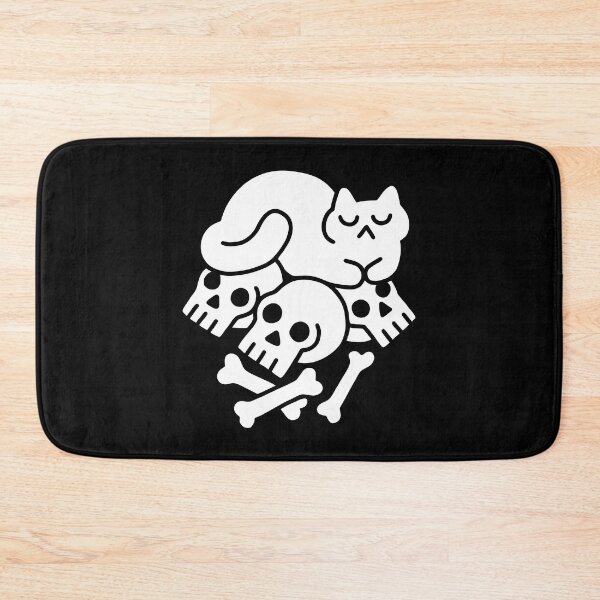Item preview, Catnap on a Pile of Bones designed and sold by obinsun.