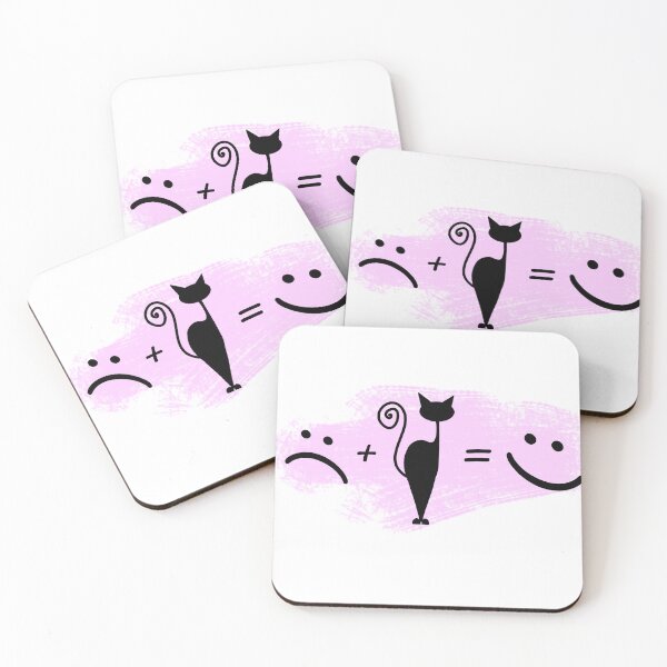 Item preview, Sad Face Plus Kitten Equals Smile Face Retro designed and sold by hemp3x.