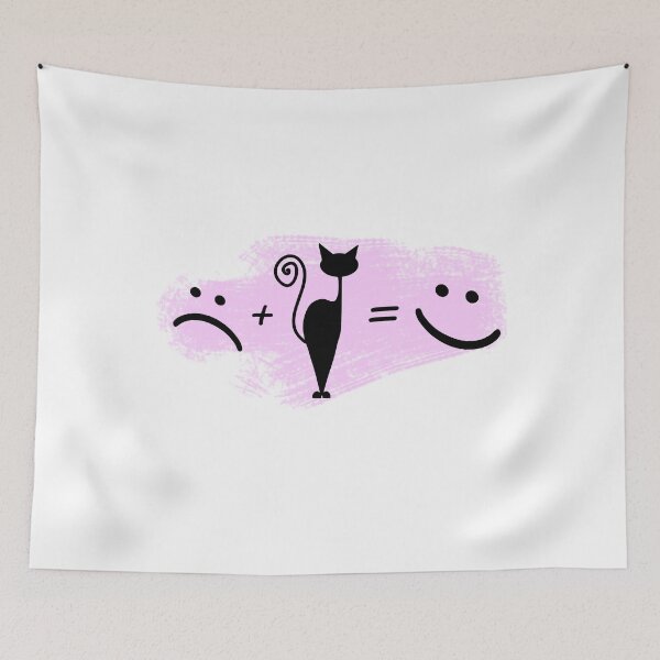 Item preview, Sad Face Plus Kitten Equals Smile Face Retro designed and sold by hemp3x.
