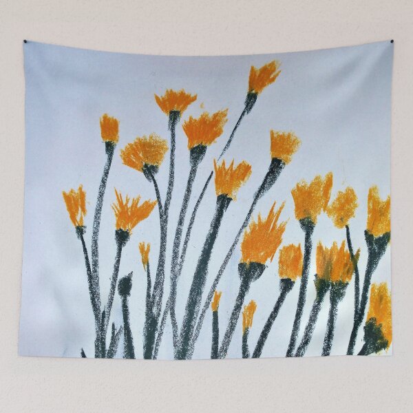 Item preview, Joyful Yellow Summer Flowers designed and sold by Scott and Mary Schneider art_photography.