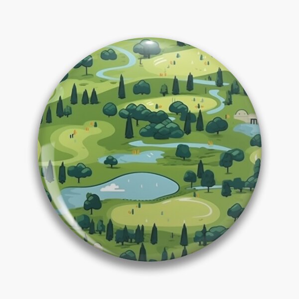 Item preview, golf course  designed and sold by RavenWrangler.