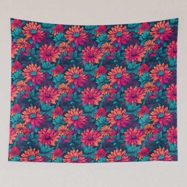 Item preview, Synthwave Flowers designed and sold by Jacksonsmerch.