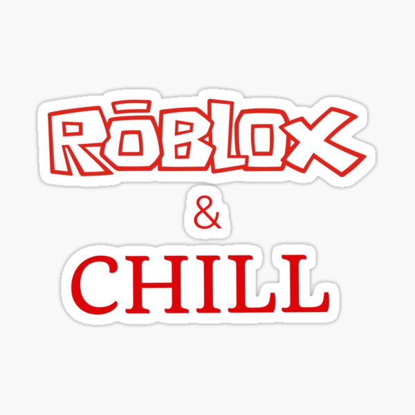 Roblox Chill Face Vinyl Decal Sticker for Wall Door Gaming 