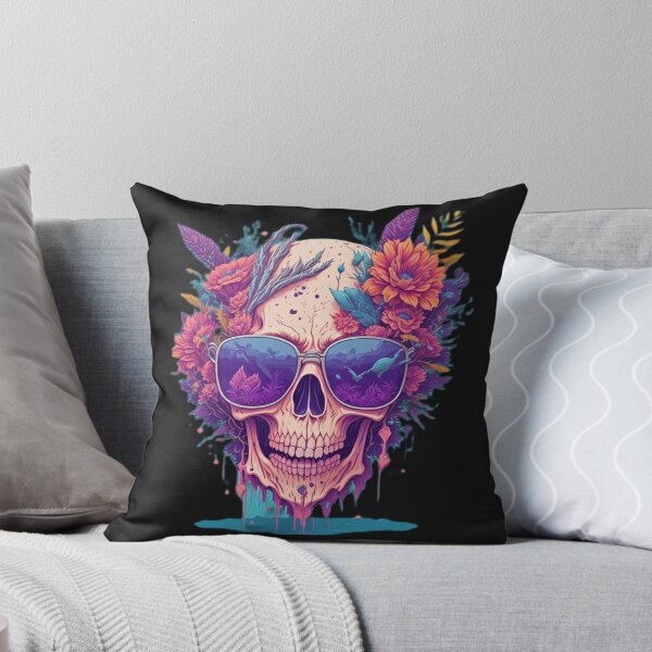 Item preview, Smiling Skull Wearing Sunglasses designed and sold by PC-artist.