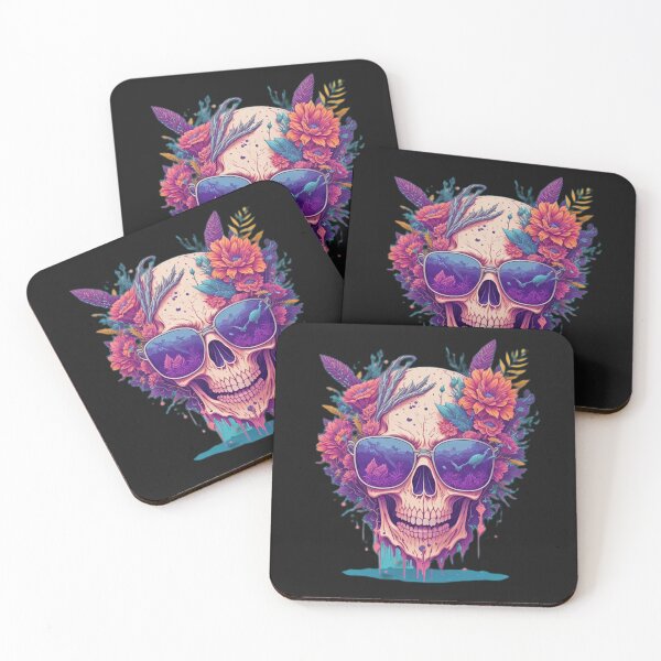 Item preview, Smiling Skull Wearing Sunglasses designed and sold by PC-artist.