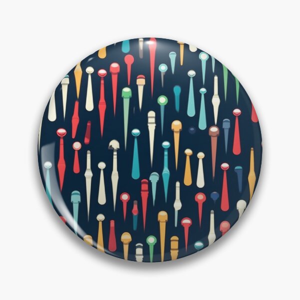 Item preview, colorful golf tees designed and sold by RavenWrangler.