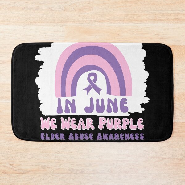 Item preview, In June We Wear Purple Elder Abuse Awareness  designed and sold by Sasikharn.