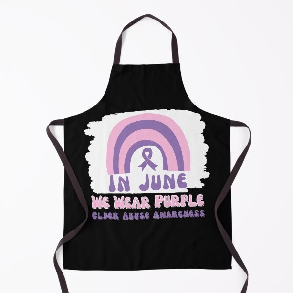 Item preview, In June We Wear Purple Elder Abuse Awareness designed and sold by Sasikharn.