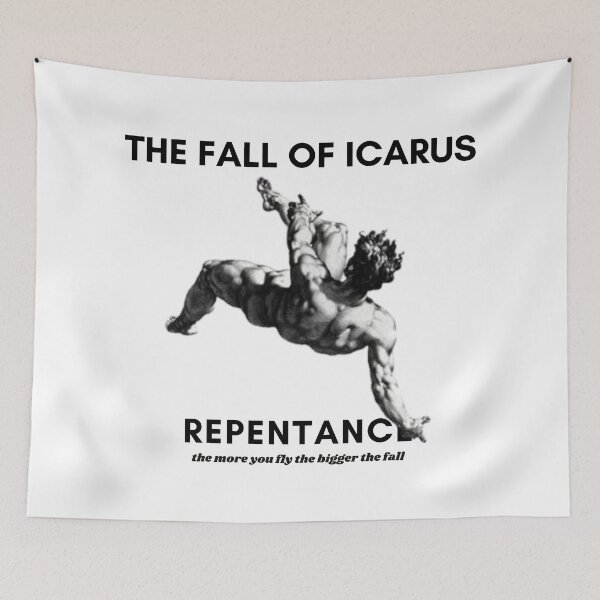 Item preview, the fall of icarus designed and sold by -DEEWOLF-.