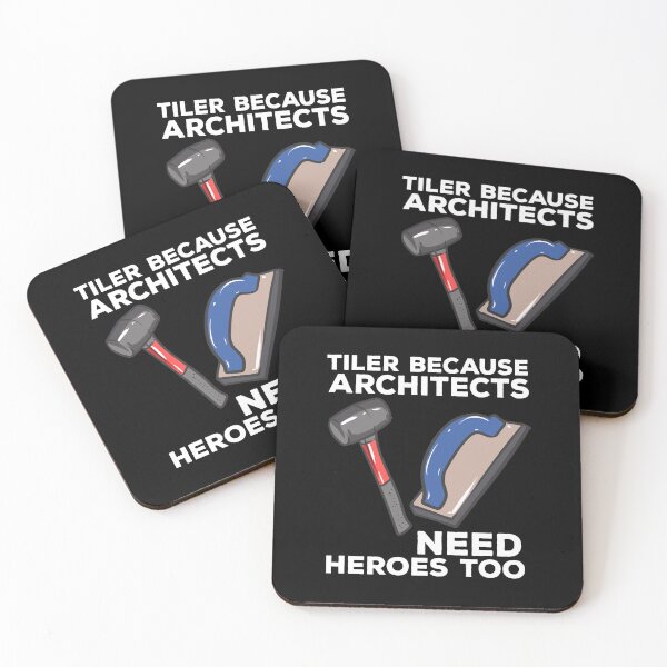 Item preview, Tiler Because Architects Need Heroes Too designed and sold by Betsytiptoe.