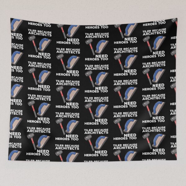 Item preview, Tiler Because Architects Need Heroes Too designed and sold by Betsytiptoe.