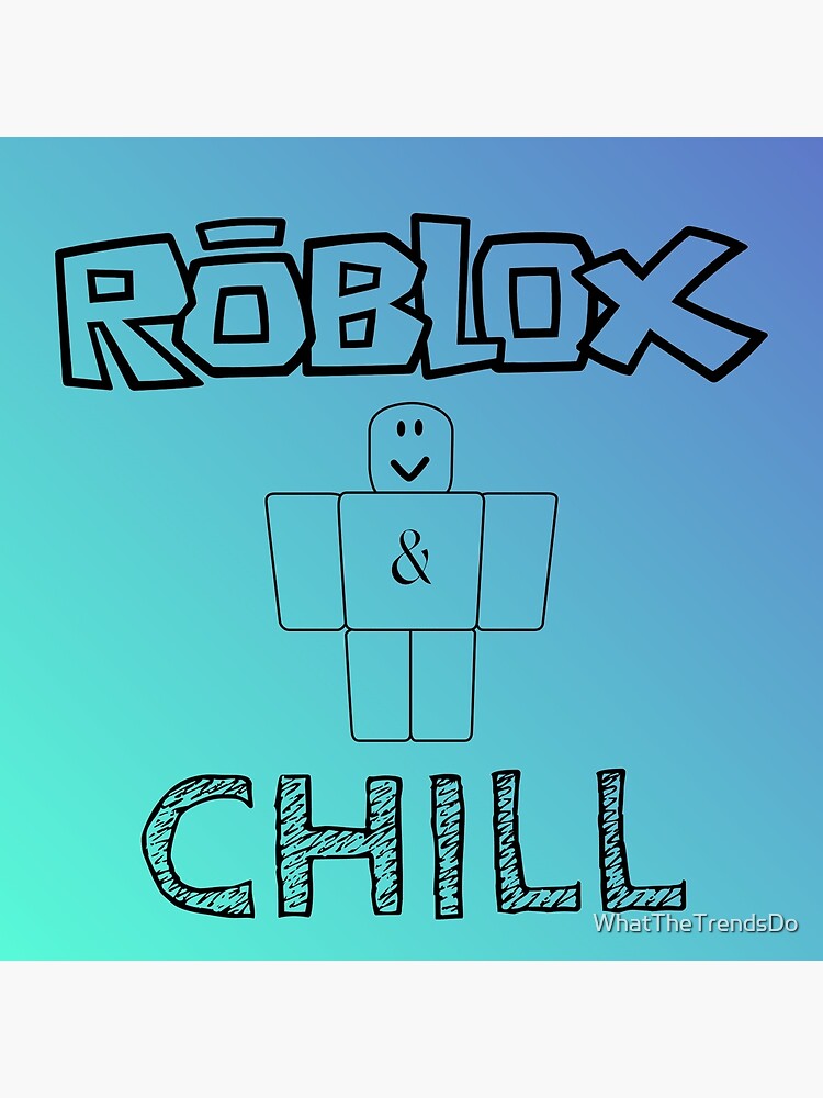 Roblox Chill Face Vinyl Decal Sticker for Wall Door Gaming 