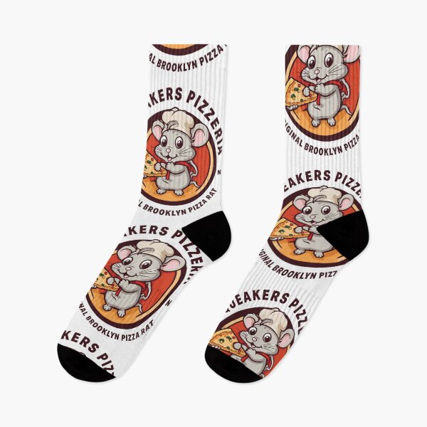 Item preview, Squeakers Pizzeria Original Brooklyn Pizza Rat T-Shirt designed and sold by BrooklynMugs.