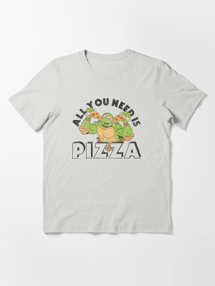 TMNT Pizza Party Girls T-Shirt-Girls 5/6