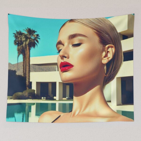 Item preview, palm springs portrait designed and sold by jsebouvi.