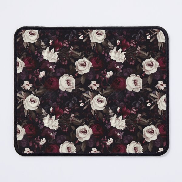 Item preview, Moody Dark Floral Pattern | Dark Academia | Gothic designed and sold by neverworldian.