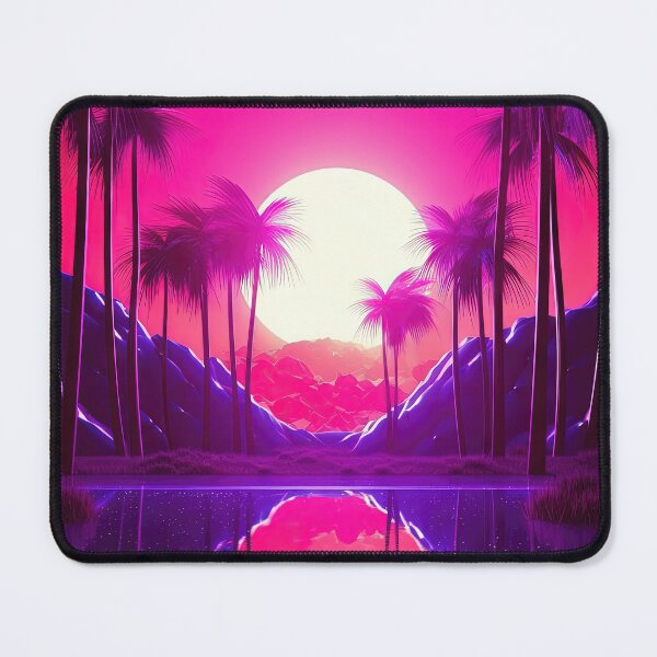 Item preview, The Synthwave Getaway: A Nighttime Paradise designed and sold by Mullet Monkey.