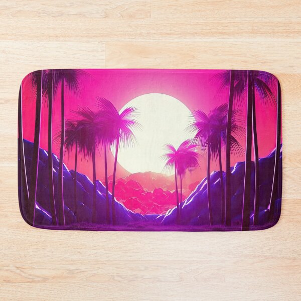 Item preview, The Synthwave Getaway: A Nighttime Paradise designed and sold by Mullet Monkey.