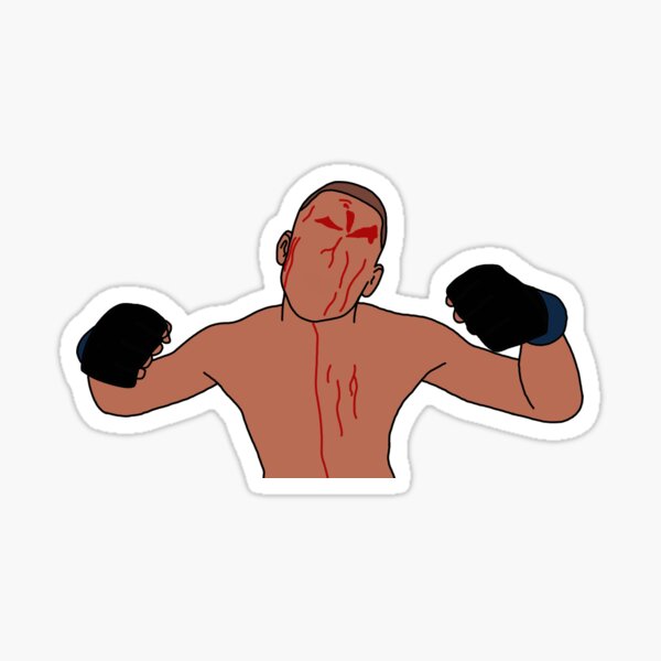 Nate Diaz I’m Not Surprised Sticker