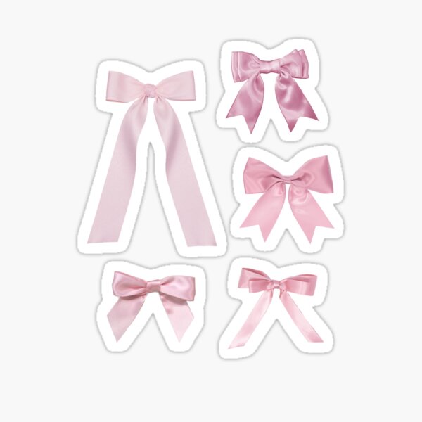 Pink Bow Sticker by Morning Pet for iOS & Android