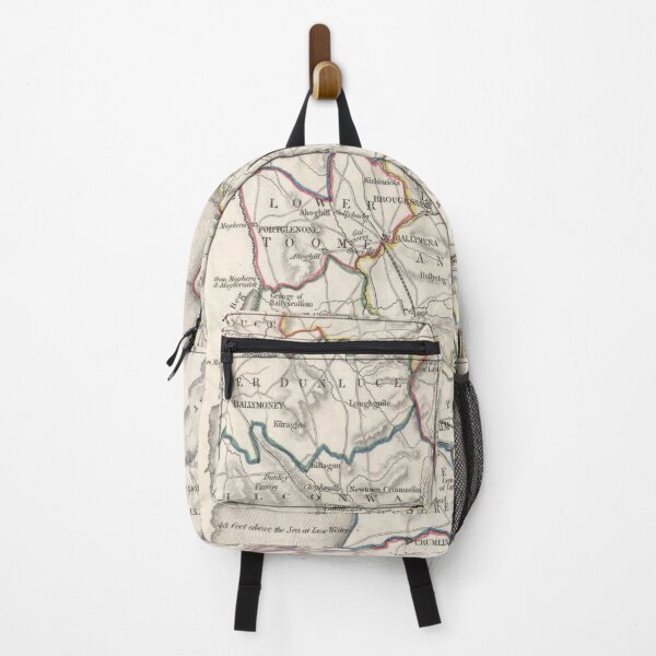 Item preview, Vintage County Antrim Ireland Map (1846) designed and sold by BravuraMedia.