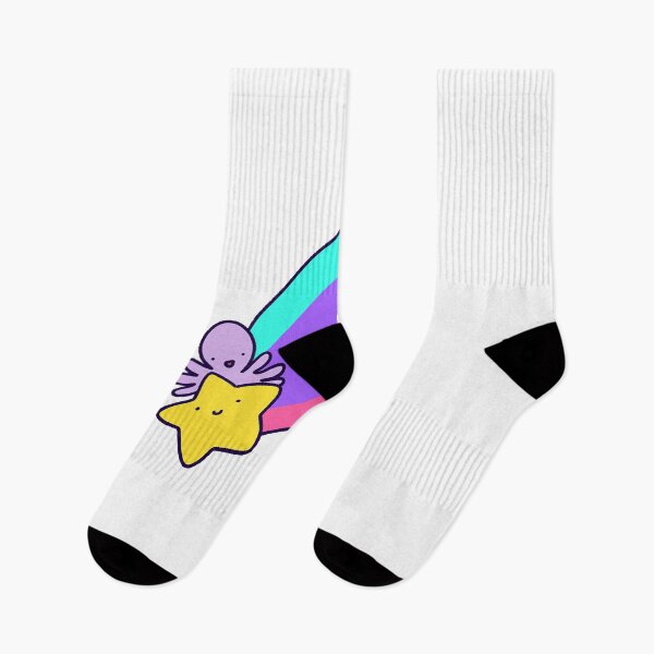 Item preview, Rainbow Shooting Star Octopus designed and sold by MadalineLangosh.